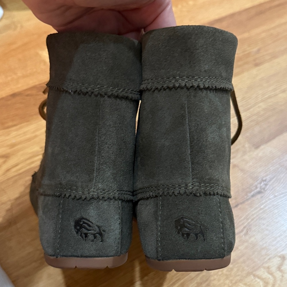 Suede Moccasin Boots - Picture 4 of 7